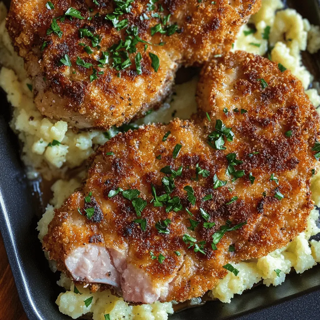 Tender and juicy pork chops coated in a crispy Parmesan topping make for a delicious main dish! This Blackstone Parmesan Crusted Pork Chops recipe is simple, mouthwatering, and perfect for grilling on your Blackstone griddle. Great for family dinners or outdoor gatherings, don't forget to save this recipe for your next cookout!
