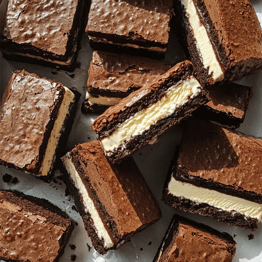 Looking for a fun dessert idea? Try these Brownie Ice Cream Sandwiches! With rich chocolate brownies and your favorite ice cream in between, they’re perfect for parties or a sweet treat any day. Easy to make and a crowd-pleaser for all ages. Save this recipe for your next get-together or a cozy night in!