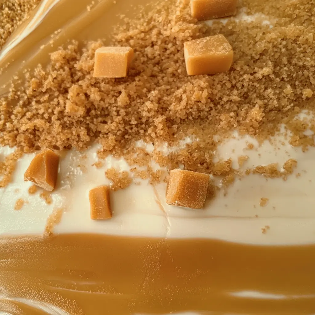 Treat yourself to this delightful Butterscotch Lush dessert that layers creamy butterscotch pudding, fluffy whipped topping, and a buttery graham cracker crust. Perfect for any gathering, this no-bake treat will impress everyone at the table. Save this recipe for your next family get-together or potluck!