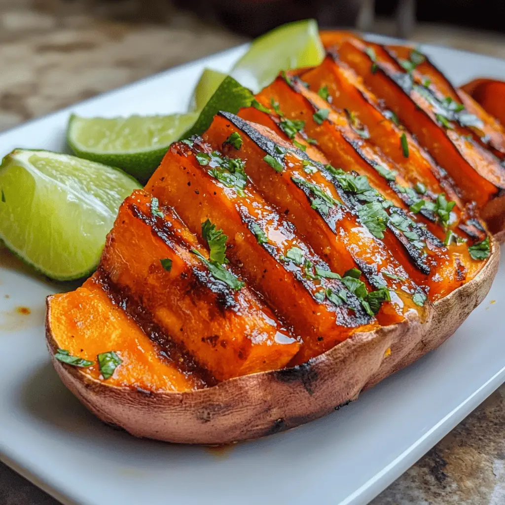 Spice up your dinner with these Chili + Honey Roasted Sweet Potatoes! The perfect blend of sweet and heat, drizzled with zesty lime juice. This simple recipe is a delightful side dish for any meal or a tasty snack on its own. Save this pin for your next gathering or meal prep, and enjoy a burst of flavor in every bite!