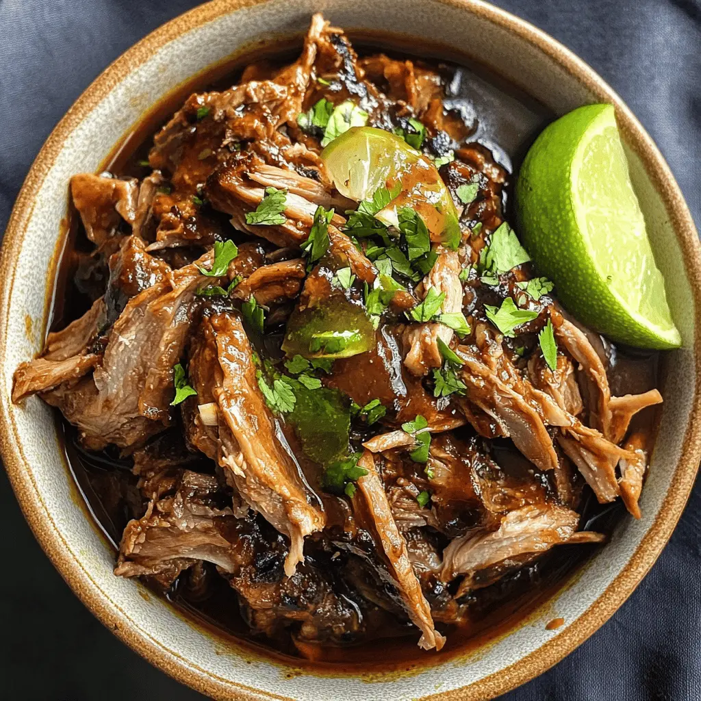 Transform your weeknight dinners with this Easy Crockpot Pork Carnitas Recipe! With tender, seasoned pork, this dish is perfect for tacos, burritos, or served over rice. Enjoy the flavorful blend of spices and let your slow cooker do the work! Save this recipe for a delicious meal that your family will love on busy days.