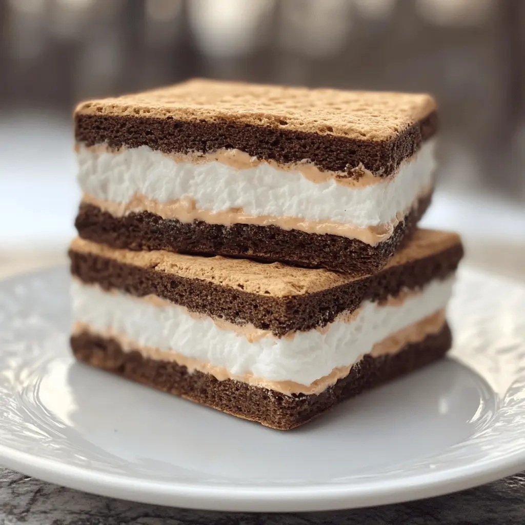 Beat the summer heat with these easy homemade Frozen S'mores! This delightful treat combines creamy layers of chocolate and marshmallow sandwiched between crunchy graham crackers. Perfect for picnics, BBQs, or a fun family dessert night. Save this recipe to enjoy a nostalgic taste of campfire magic anytime!