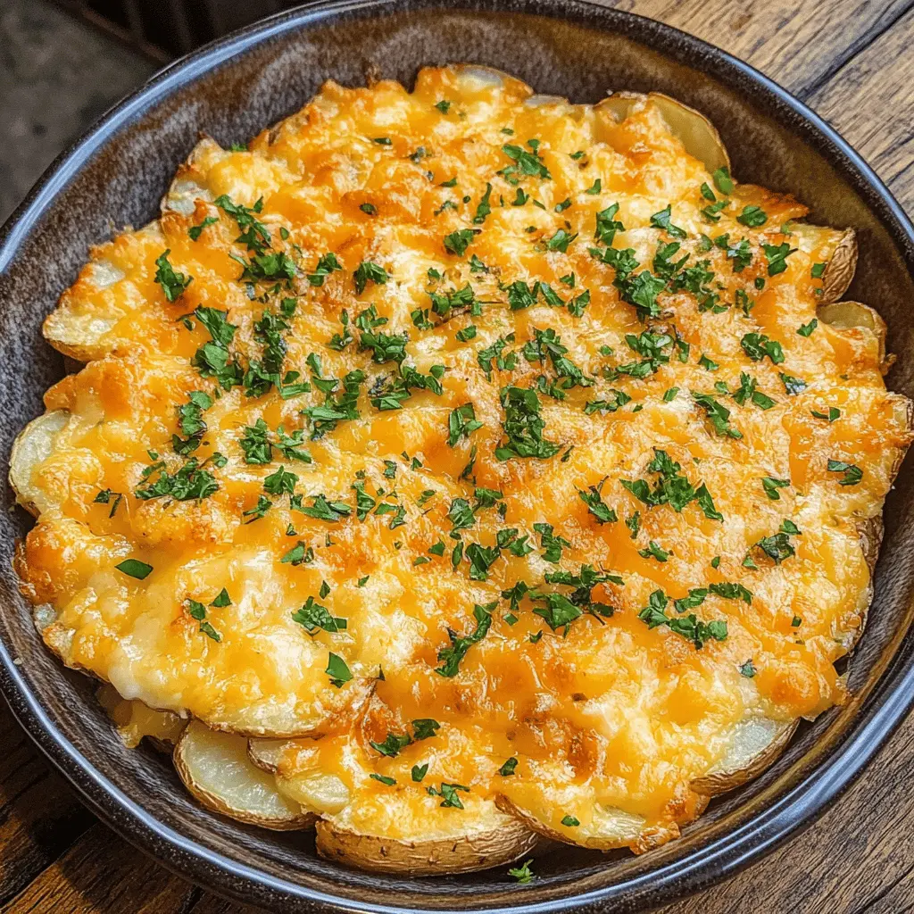 These Smoked Cheesy Potatoes are the perfect side dish for any summer barbecue! Creamy, cheesy, and infused with a mouthwatering smoky flavor, they are sure to be a hit. Make them with simple ingredients like tender potatoes, rich cheese, and your favorite seasonings. Save this recipe for your next cookout or family gathering!