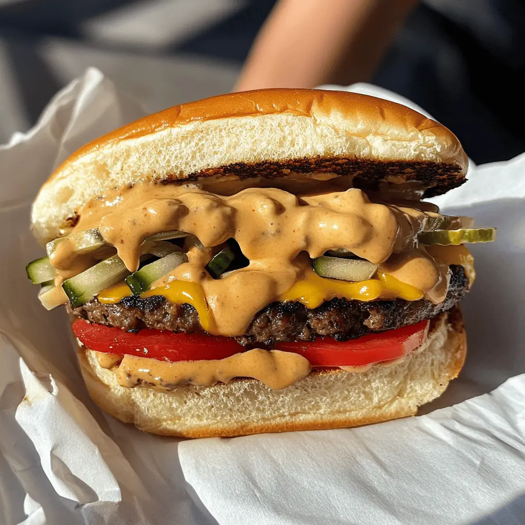 Get ready for the ultimate burger experience with this Best Smash Burger Recipe! Juicy beef patties are perfectly seared for that satisfying crispy crust, topped with melty cheese, and served on a fluffy bun. Ideal for backyard cookouts or weeknight dinners, this recipe is a must-try for burger lovers. Save this pin to create mouthwatering burgers that everyone will love!