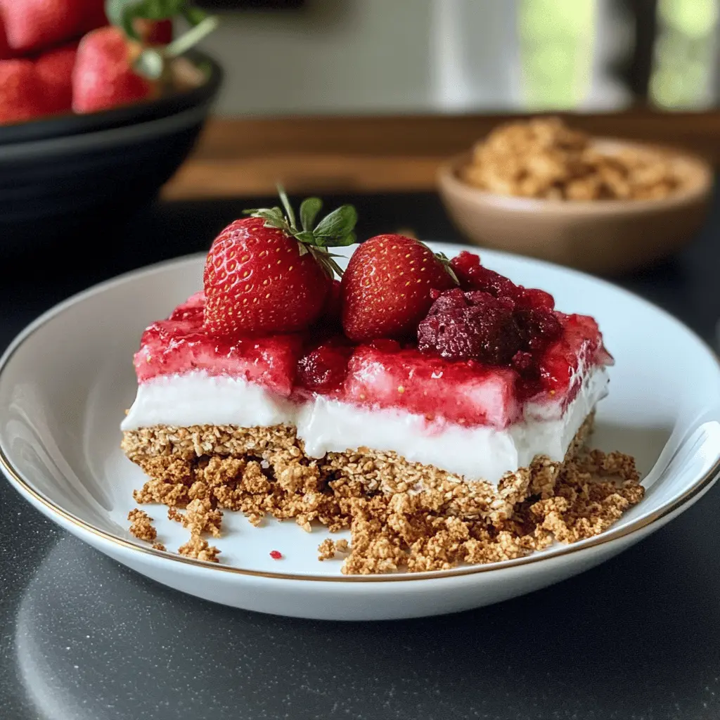 Easy Fresh Strawberry Yum Yum Recipe