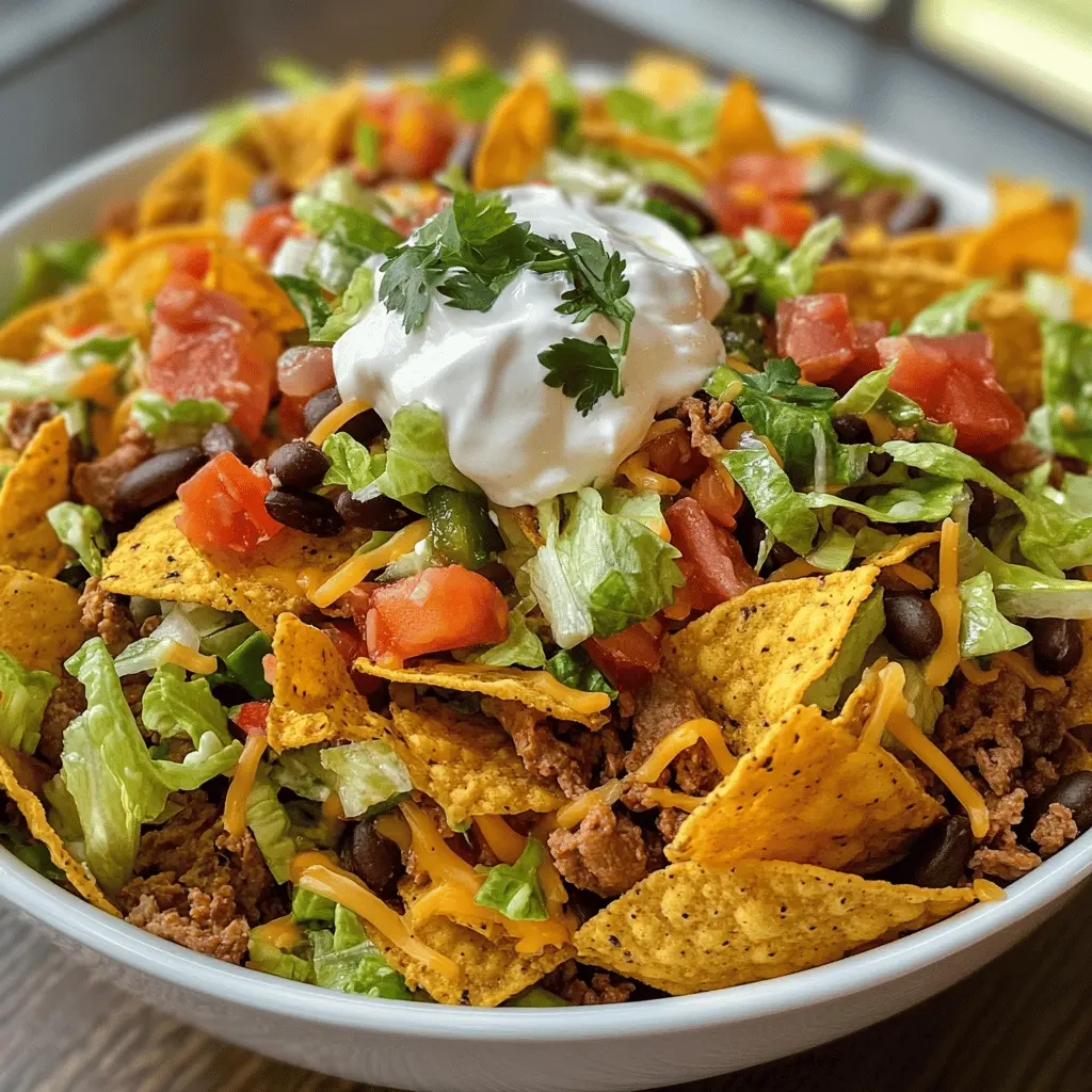 Easy Doritos Taco Salad Recipe