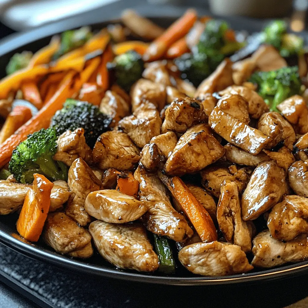 Easy Hibachi Chicken and Veggies Recipe