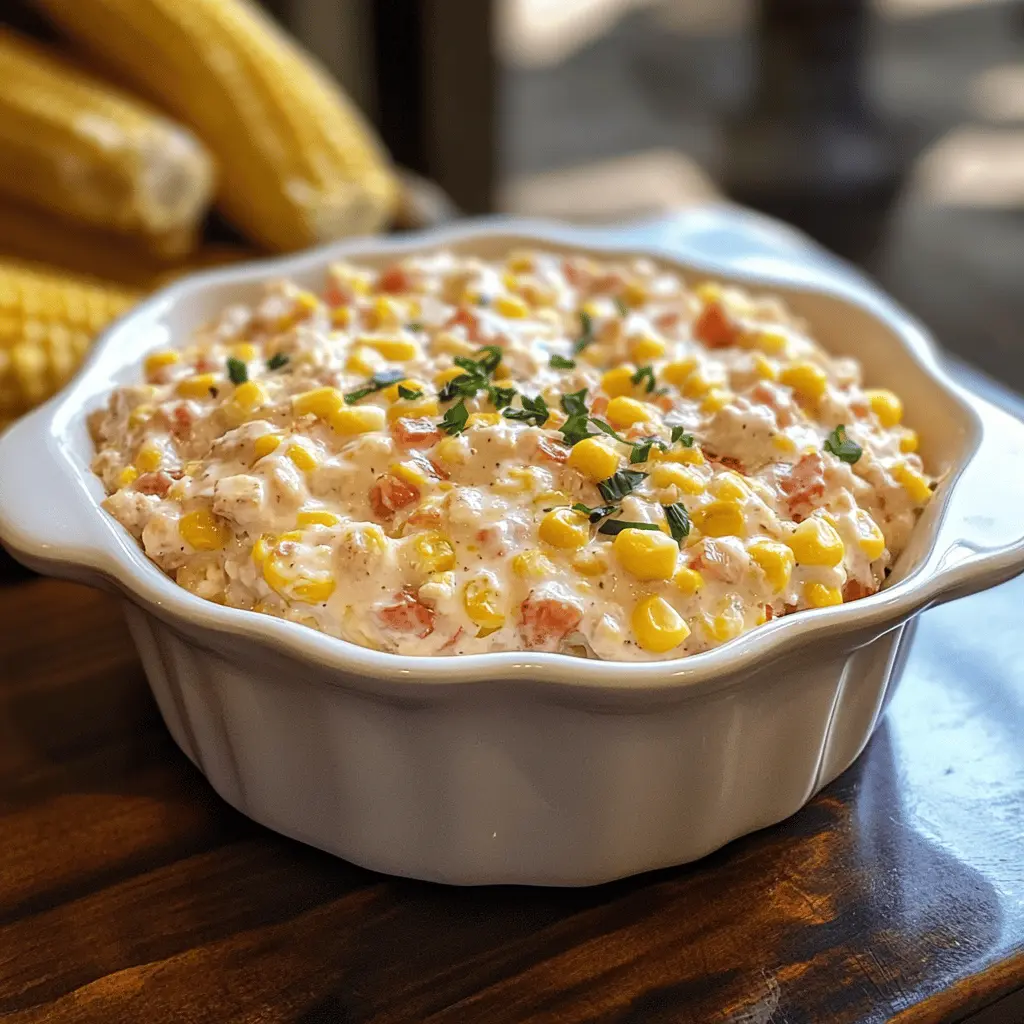 Easy Cream Cheese Corn Dip Recipe