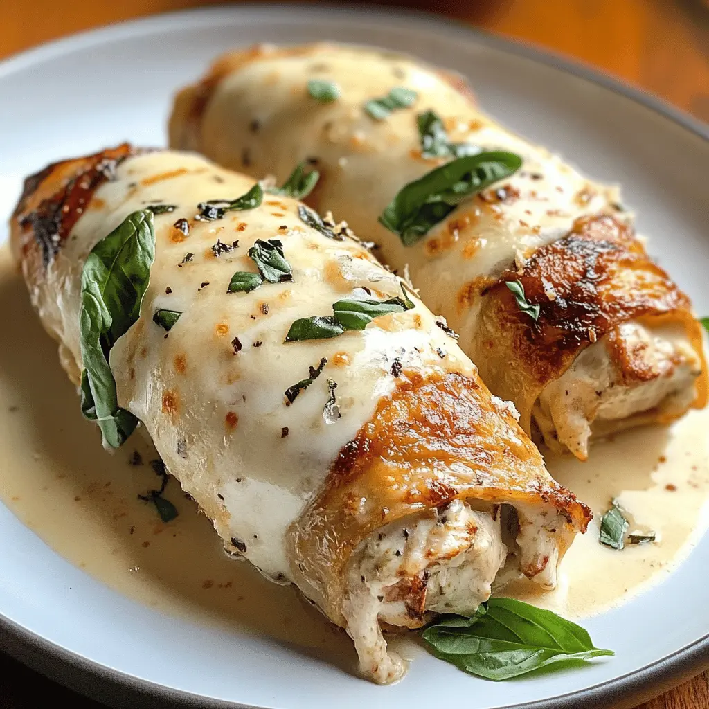 Easy Cheesy Chicken Rollatini Recipe