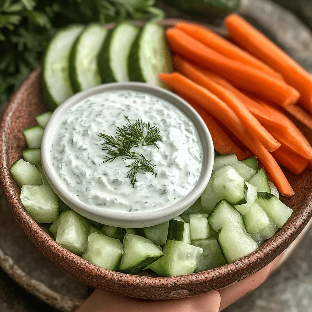 Easy Keto Cucumber Dip Recipe for Healthy Snacks