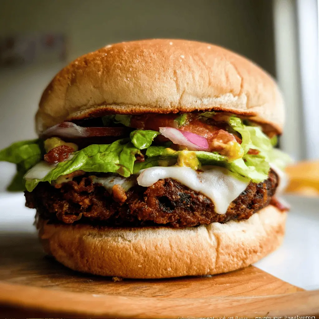 Easy Healthy Black Bean Burger Recipe