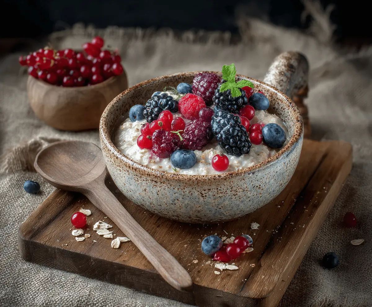 Oatmeal with Fresh Berries