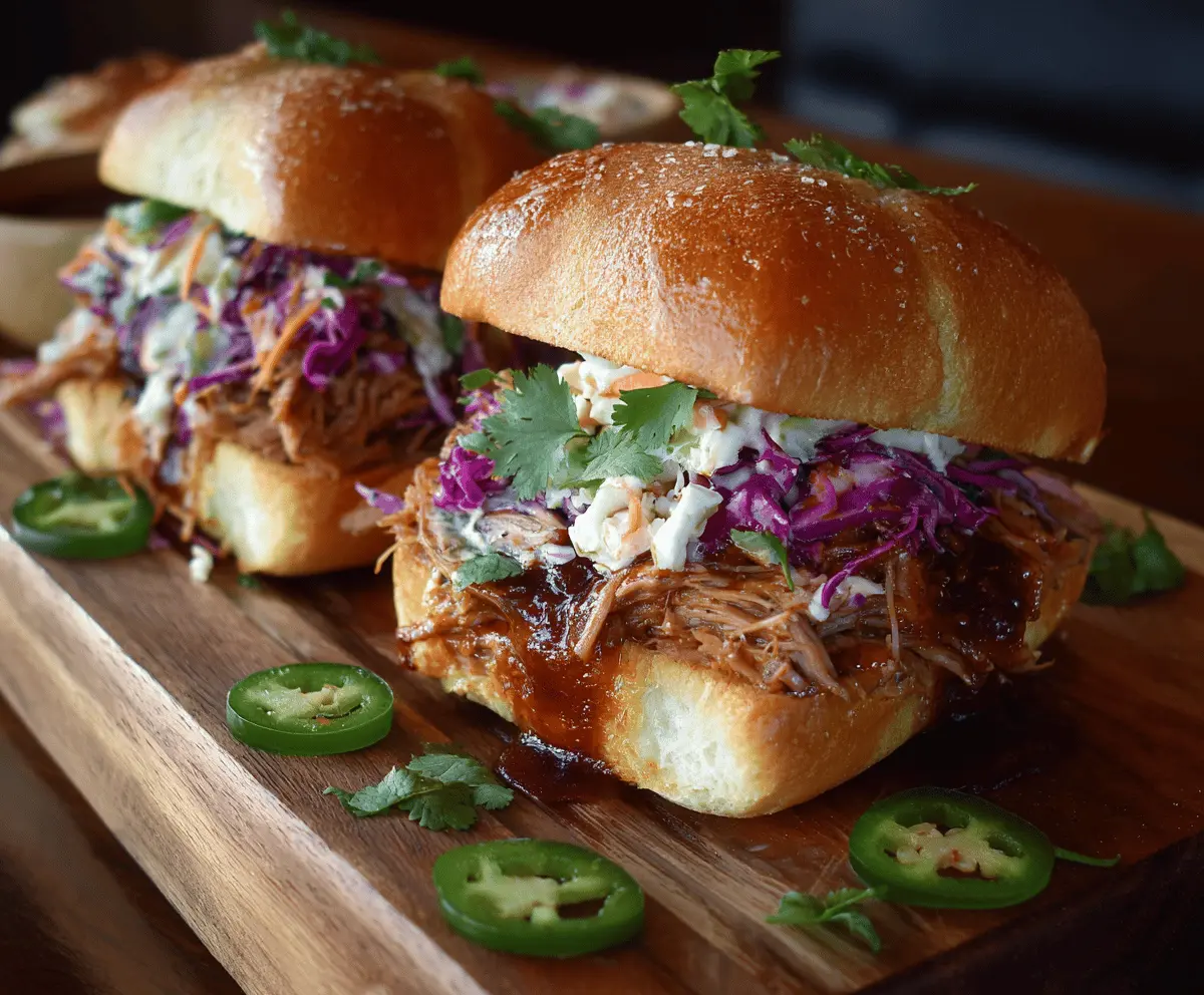 Pulled Pork Sandwiches