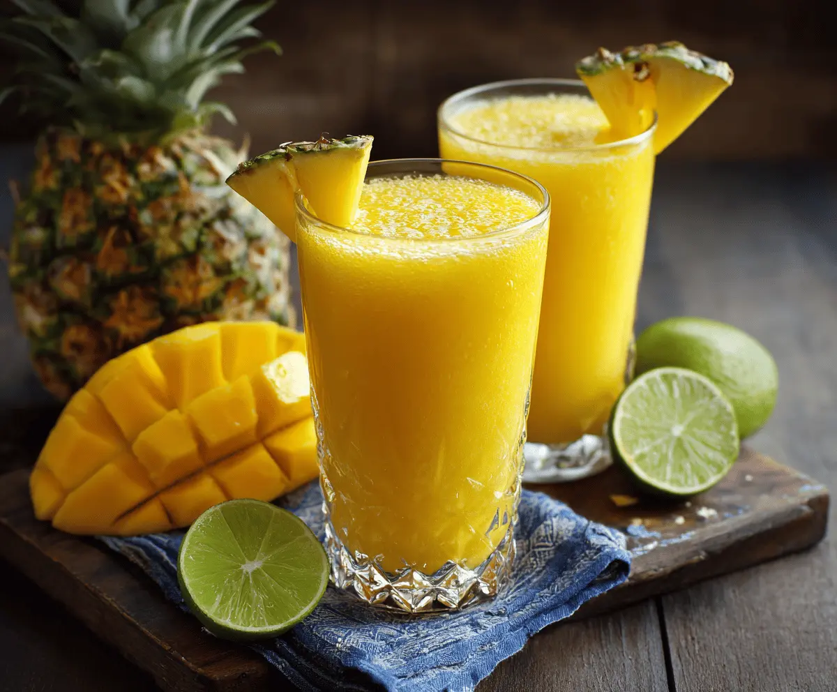 Mango Pineapple Juice