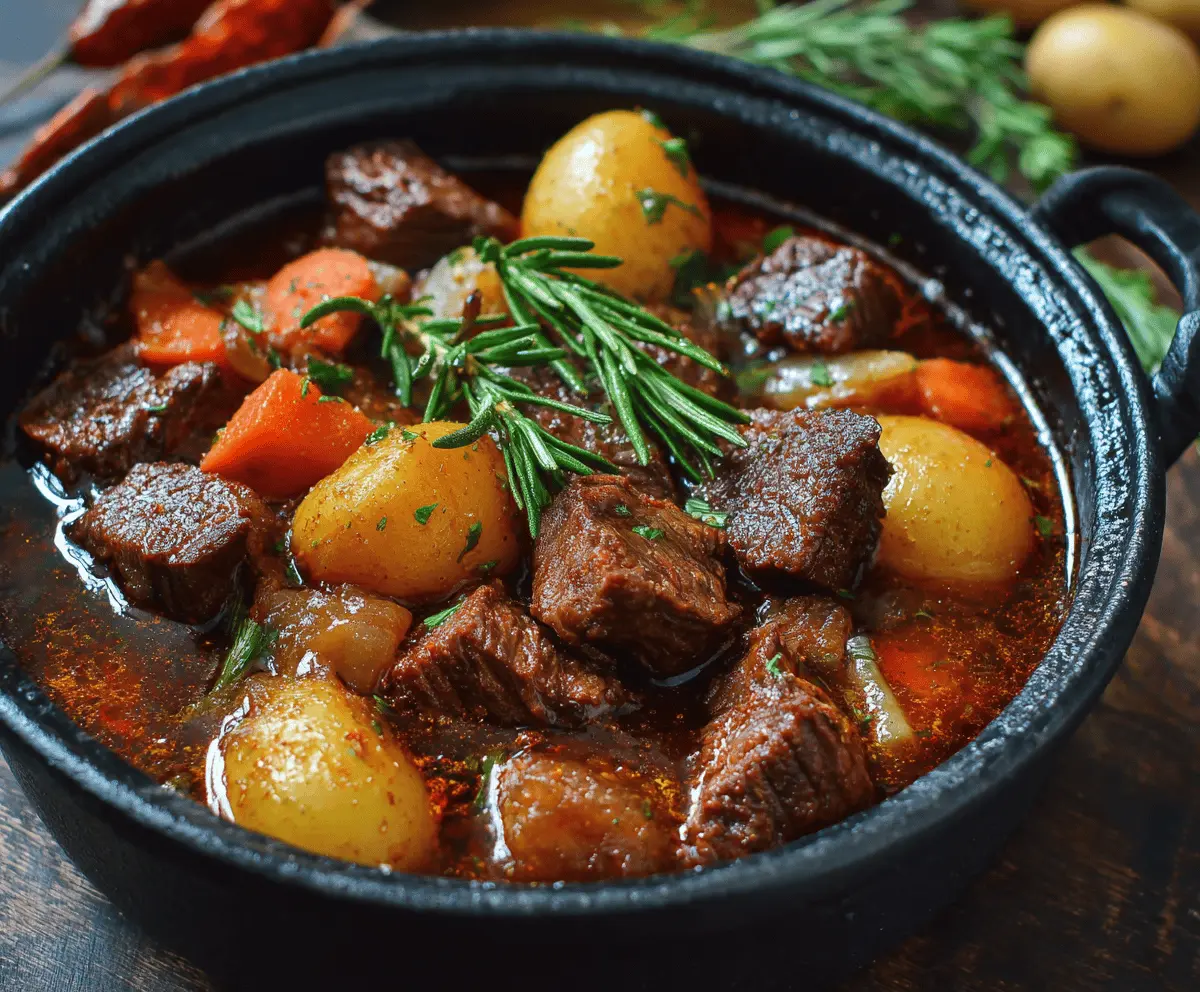 Beef Stew with Vegetables
