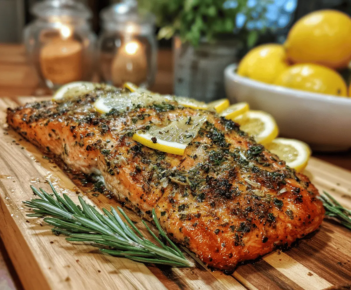 Lemon Herb Salmon