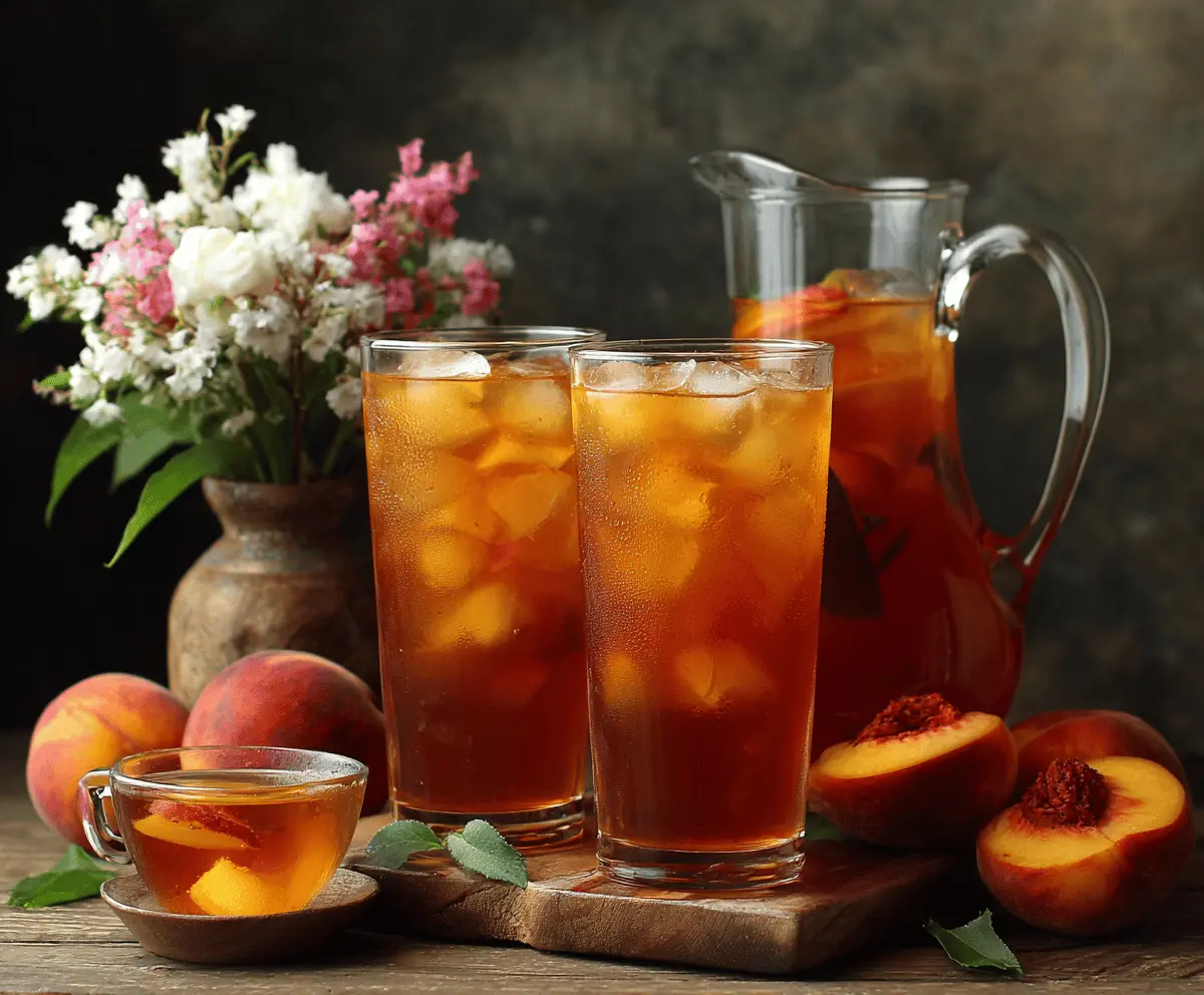 Peach Iced Tea