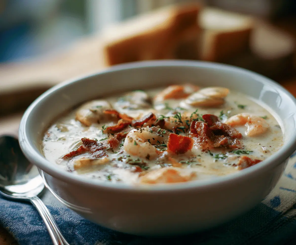 Seafood Clam Chowder