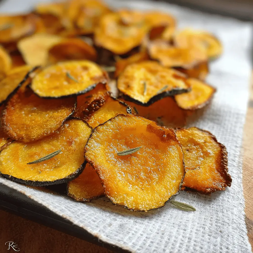 Easy Baked Zucchini Chips – Healthy Snack Recipe