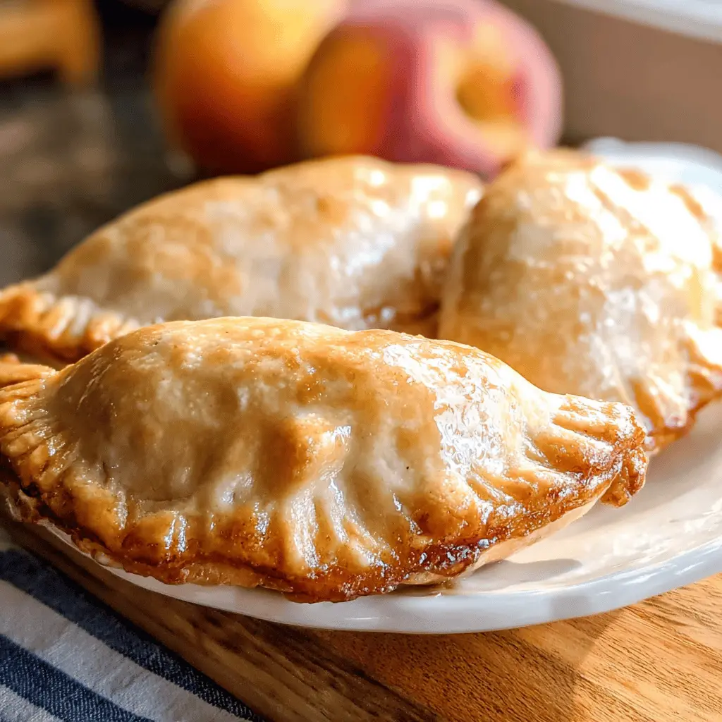 Easy Homemade Peach Hand Pies Recipe