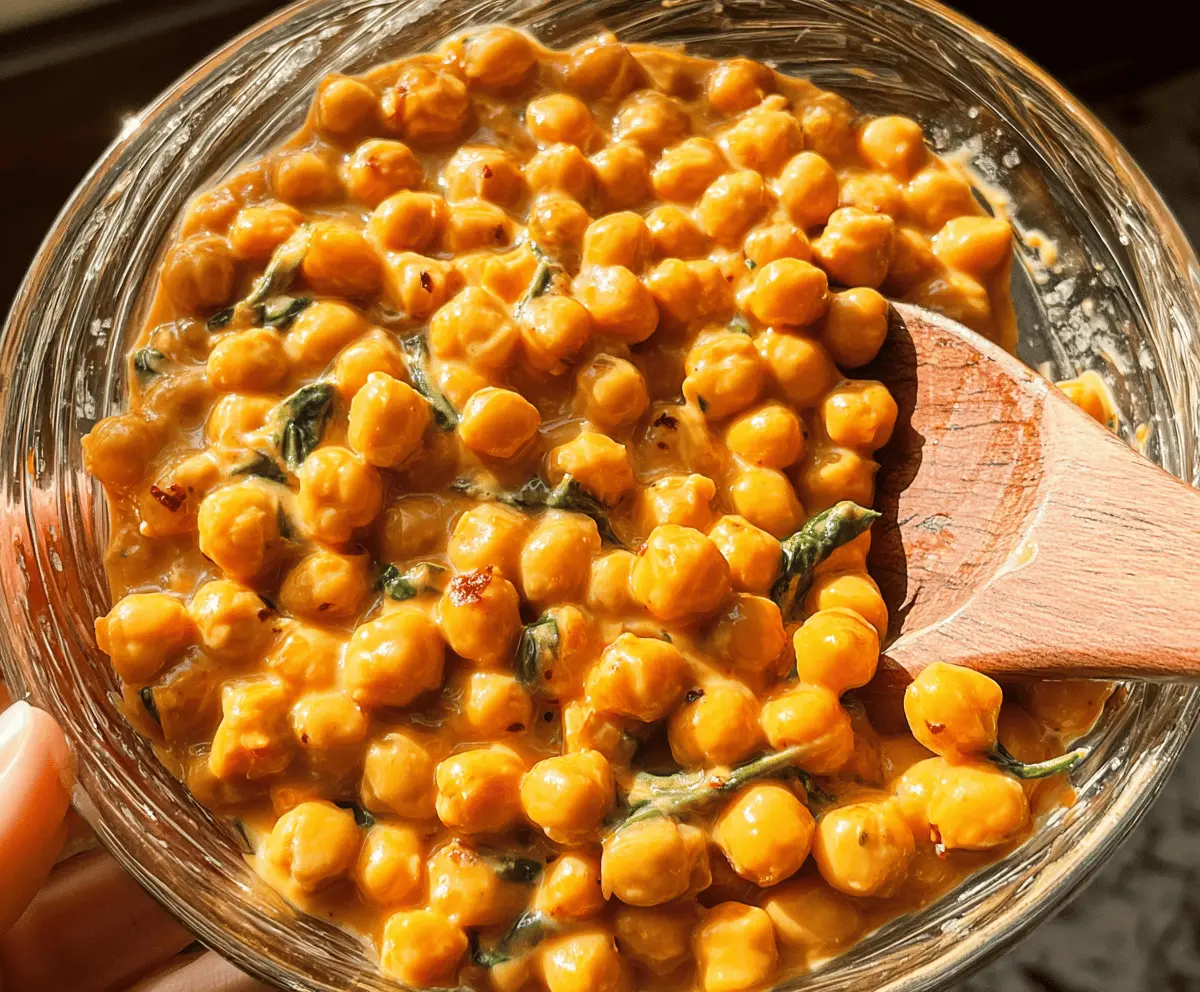 Marry Me Chickpeas: Easy Spicy Chickpea Recipe