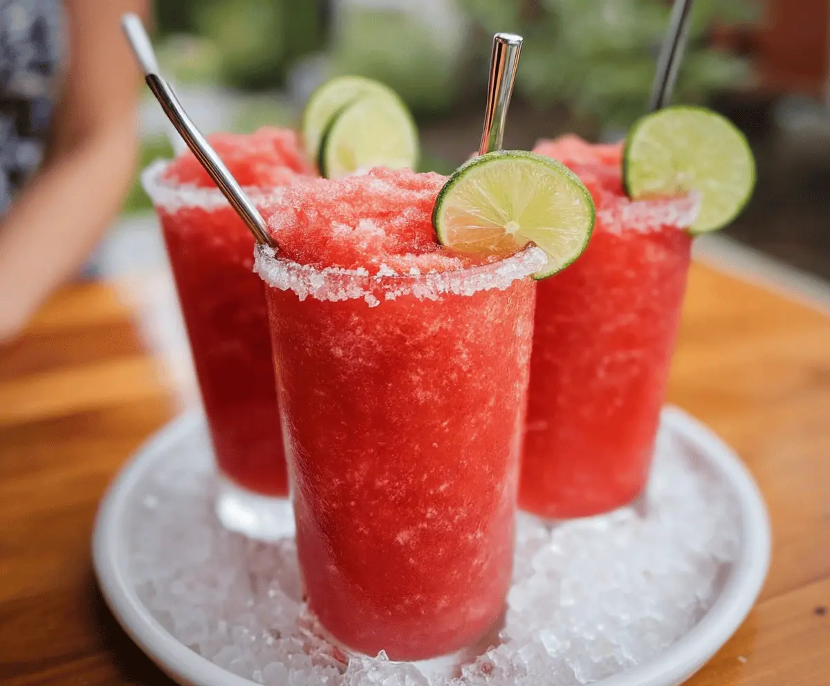 Refreshing Watermelon Slushie Recipe