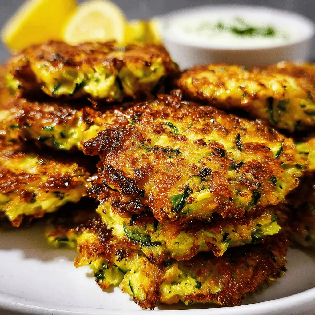 Crispy Zucchini Patties Recipe for Easy Meals