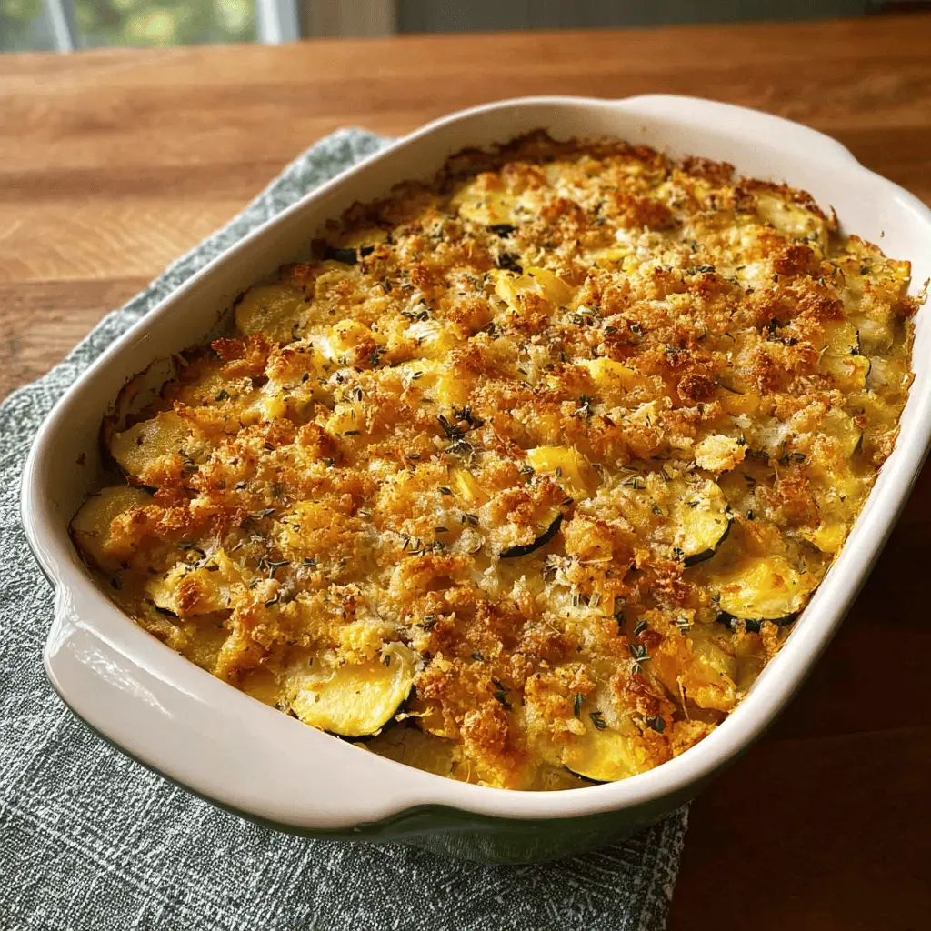Classic Southern Squash Casserole Recipe
