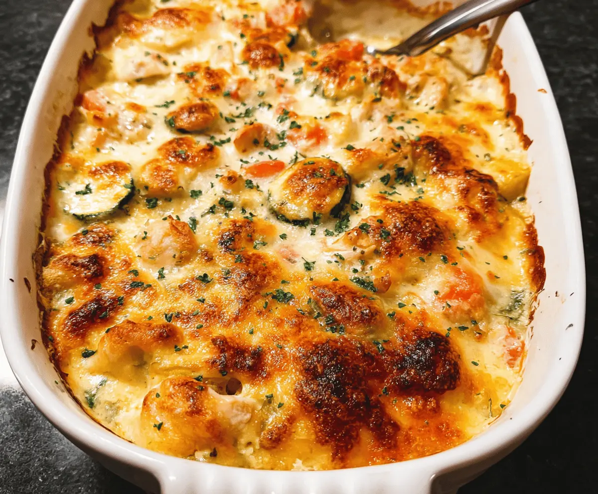 Easy Baked Chicken and Zucchini Casserole Recipe
