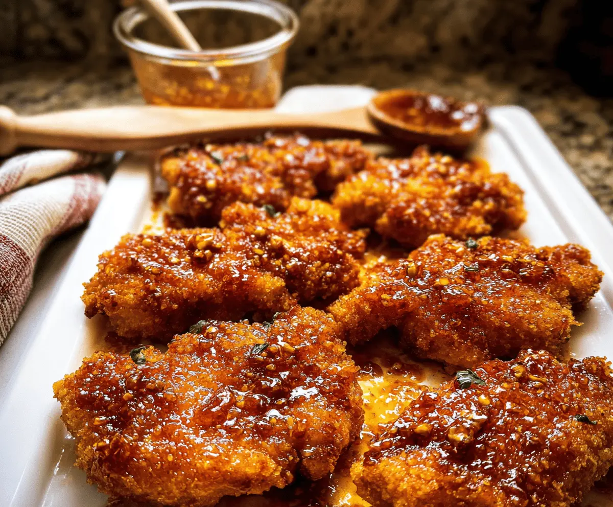 Crispy Baked Hot Honey Chicken Recipe
