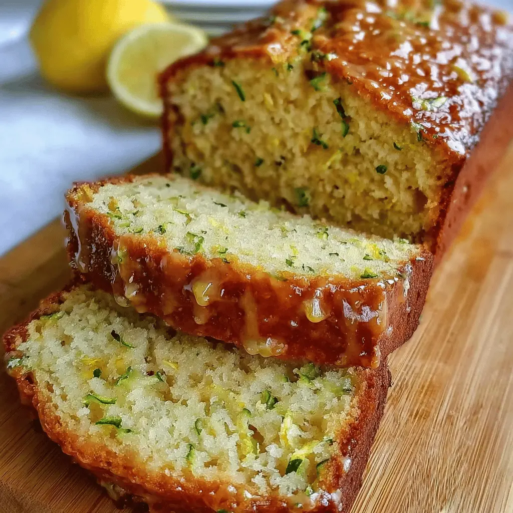 Moist Lemon Zucchini Bread Recipe for Spring
