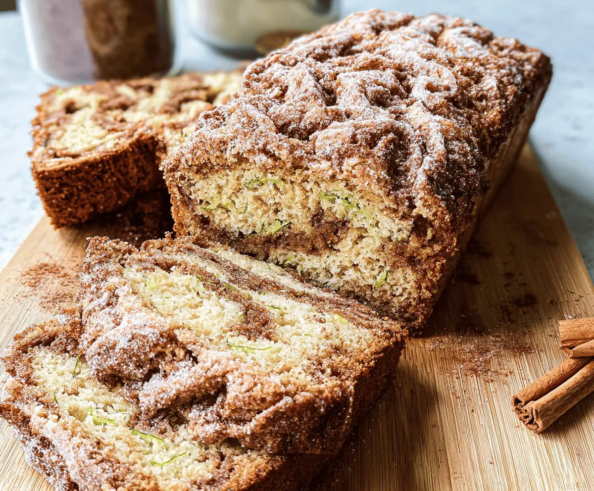 Best Cinnamon Swirl Zucchini Bread Recipe