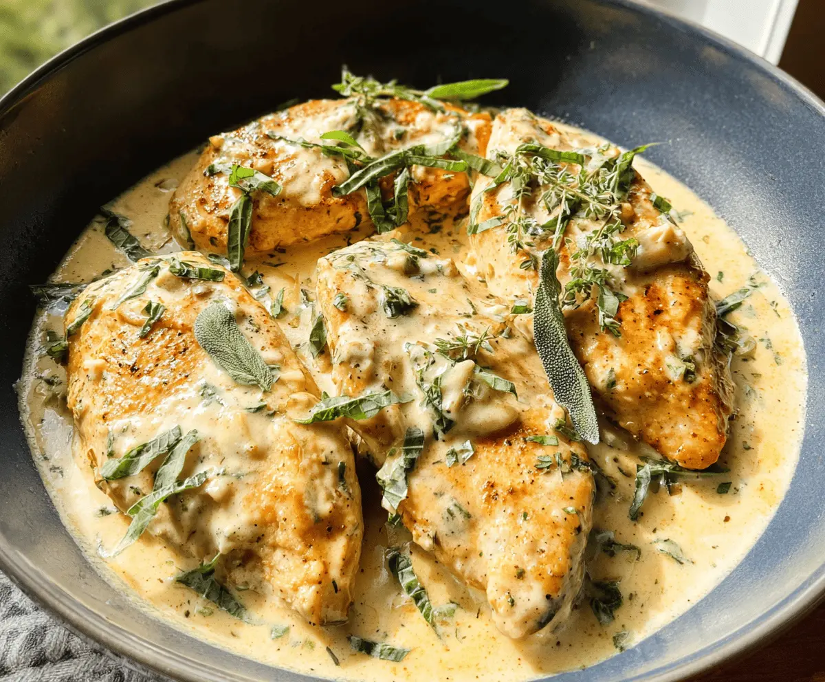 Creamy Herb Chicken Recipe for Easy Dinners