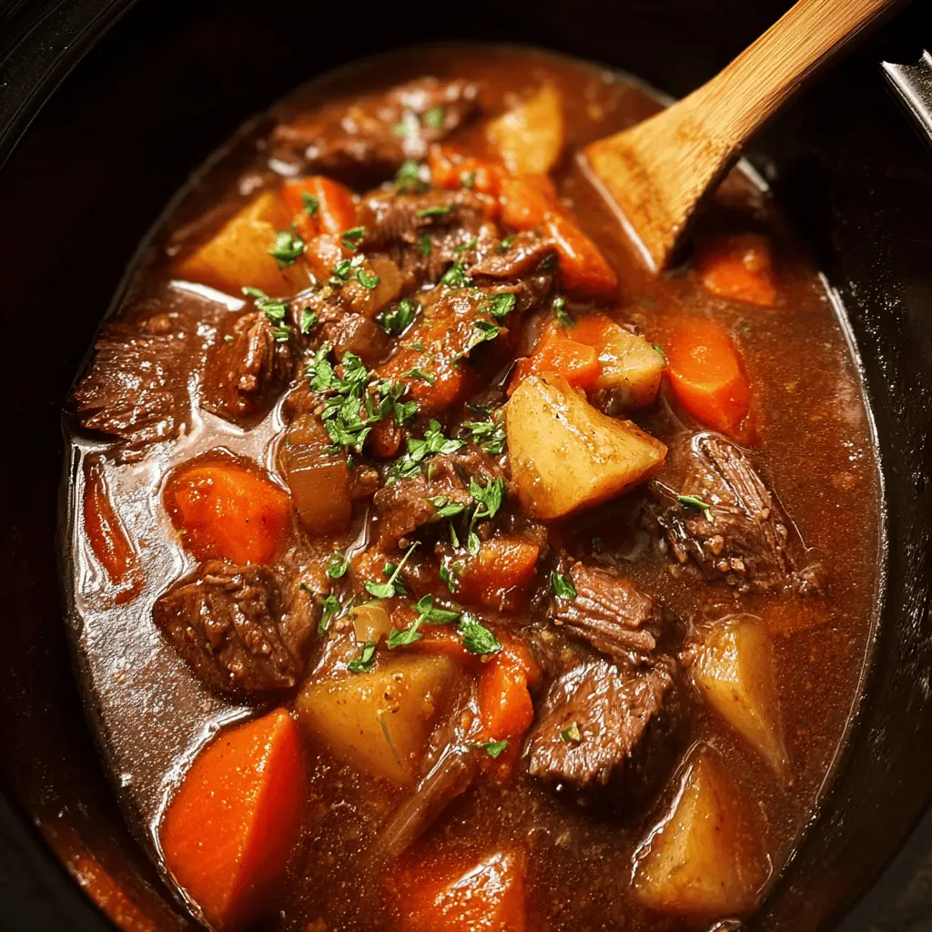 Easy Crock Pot Beef Stew Recipe for Busy Days