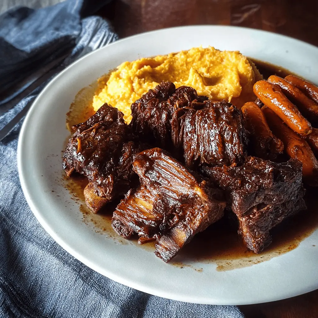 Super Tender Slow Cooker Beef Short Ribs Recipe