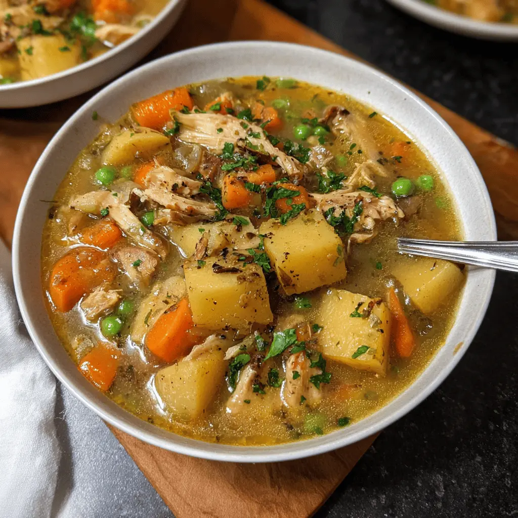 Easy Slow Cooker Chicken Stew Recipe for Cozy Meals