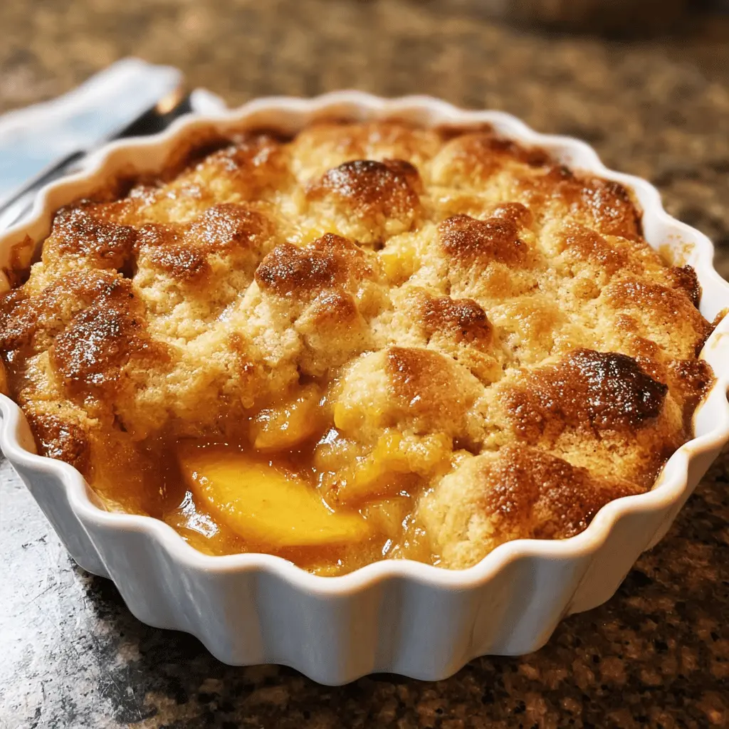 Ultimate Peach Cobbler Recipe for Easy Homemade Dessert