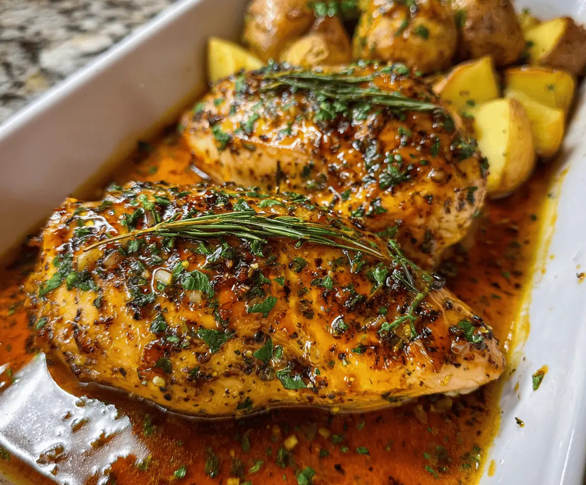 Easy Baked Honey Dijon Chicken Recipe