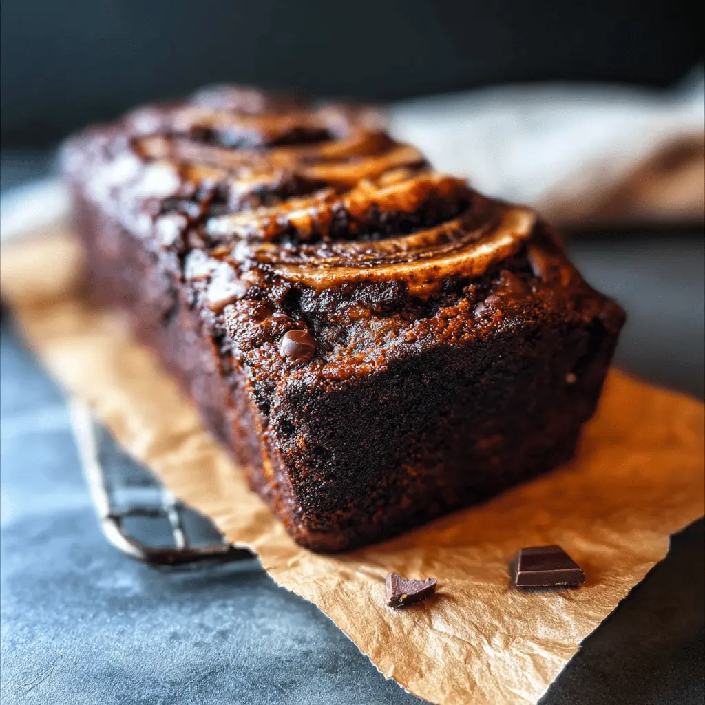 Moist Chocolate Espresso Banana Bread Recipe