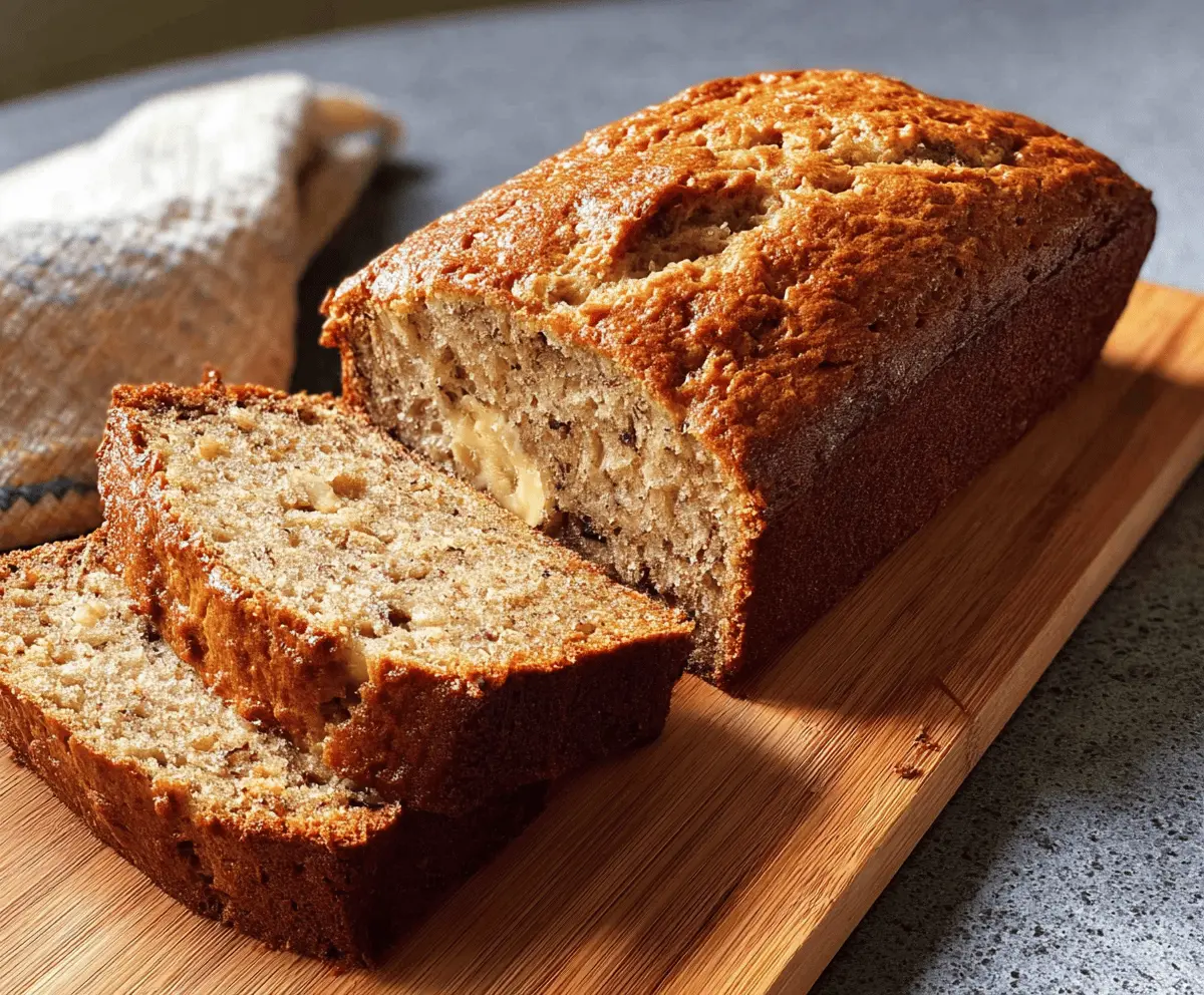 Moist Sour Cream Banana Bread Recipe