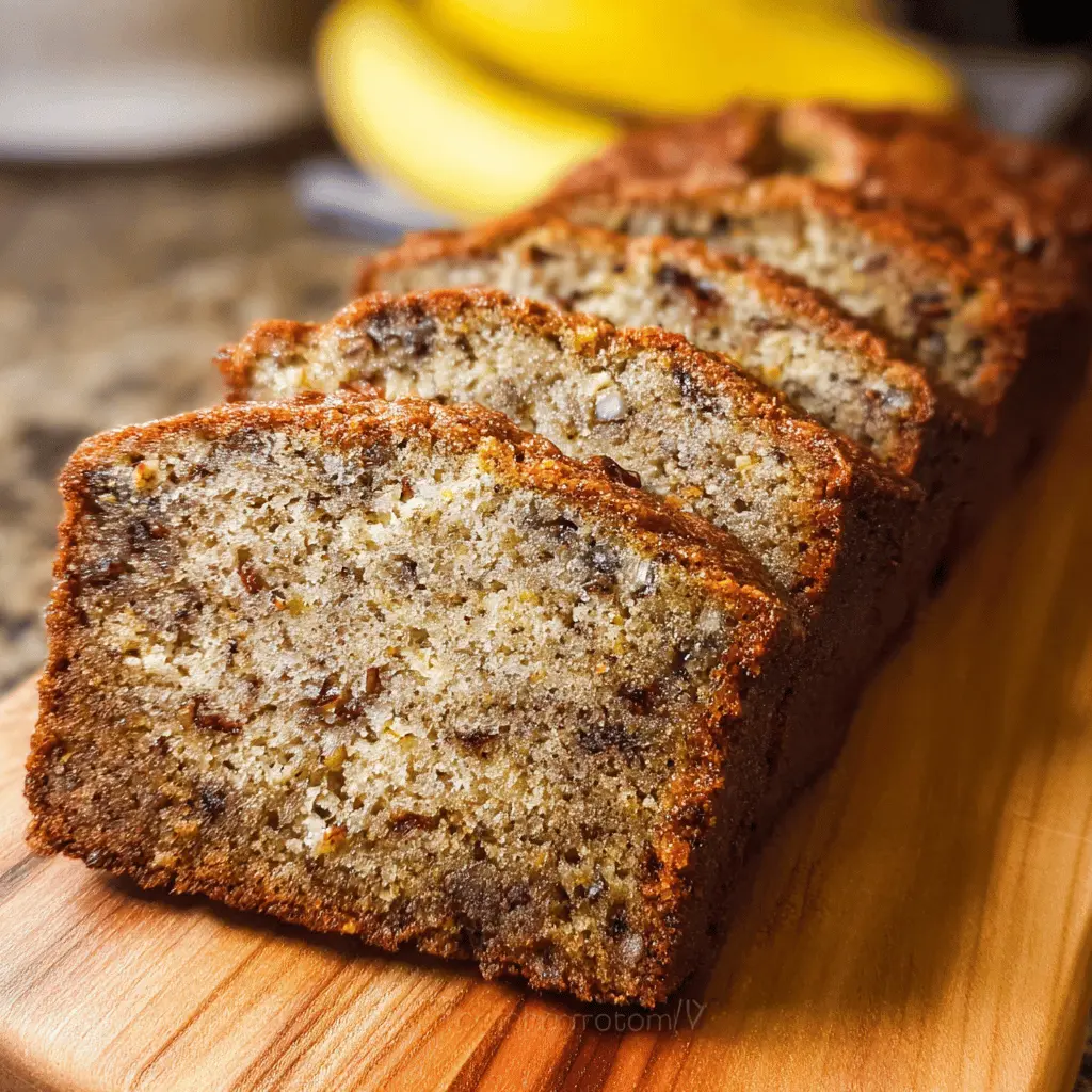 Easy Moist Banana Bread Recipe That Melts in Your Mouth