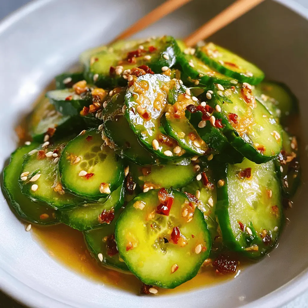 Easy Asian Cucumber Salad Recipe for Refreshing Sides
