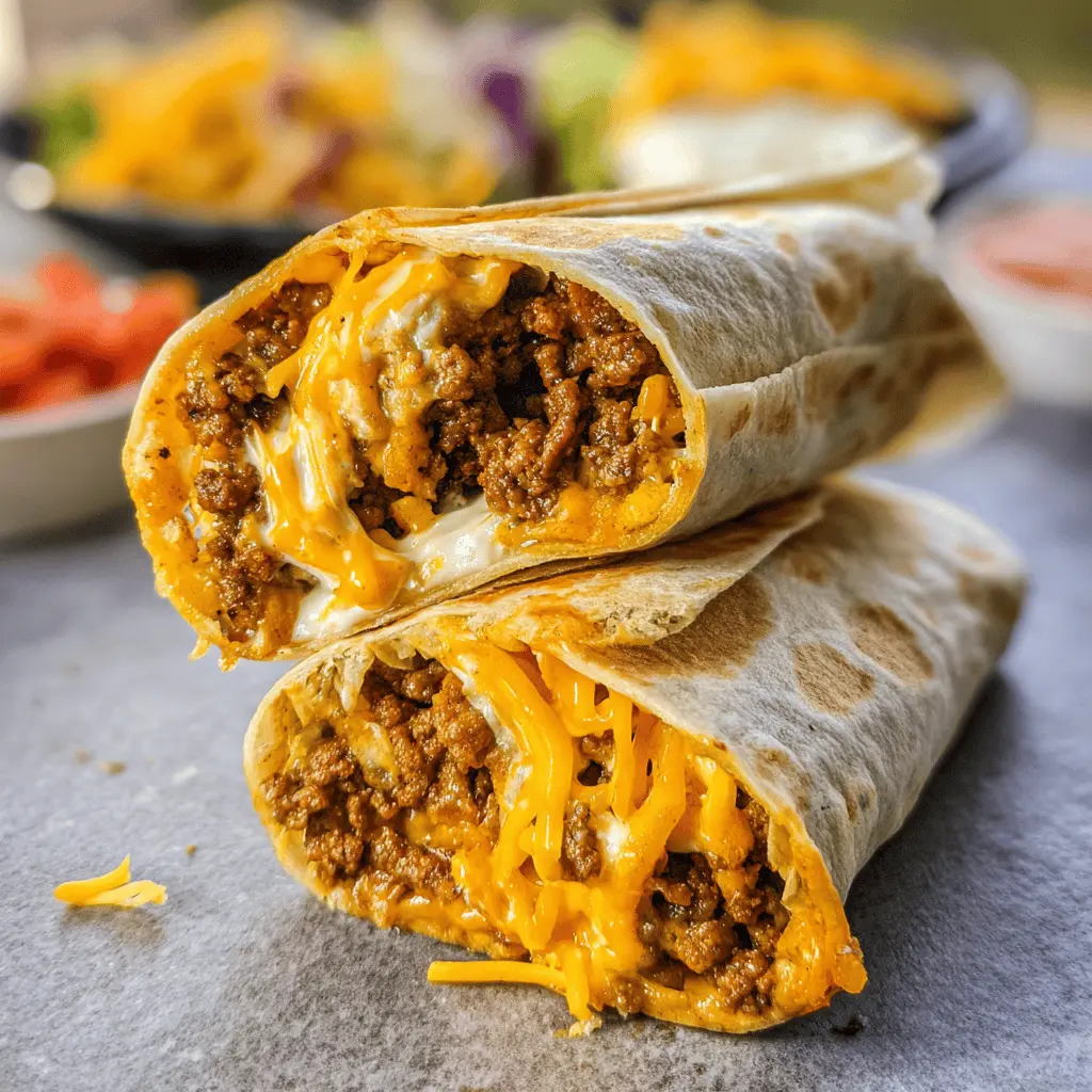 Easy Beefy Melt Burrito Recipe from Taco Bell