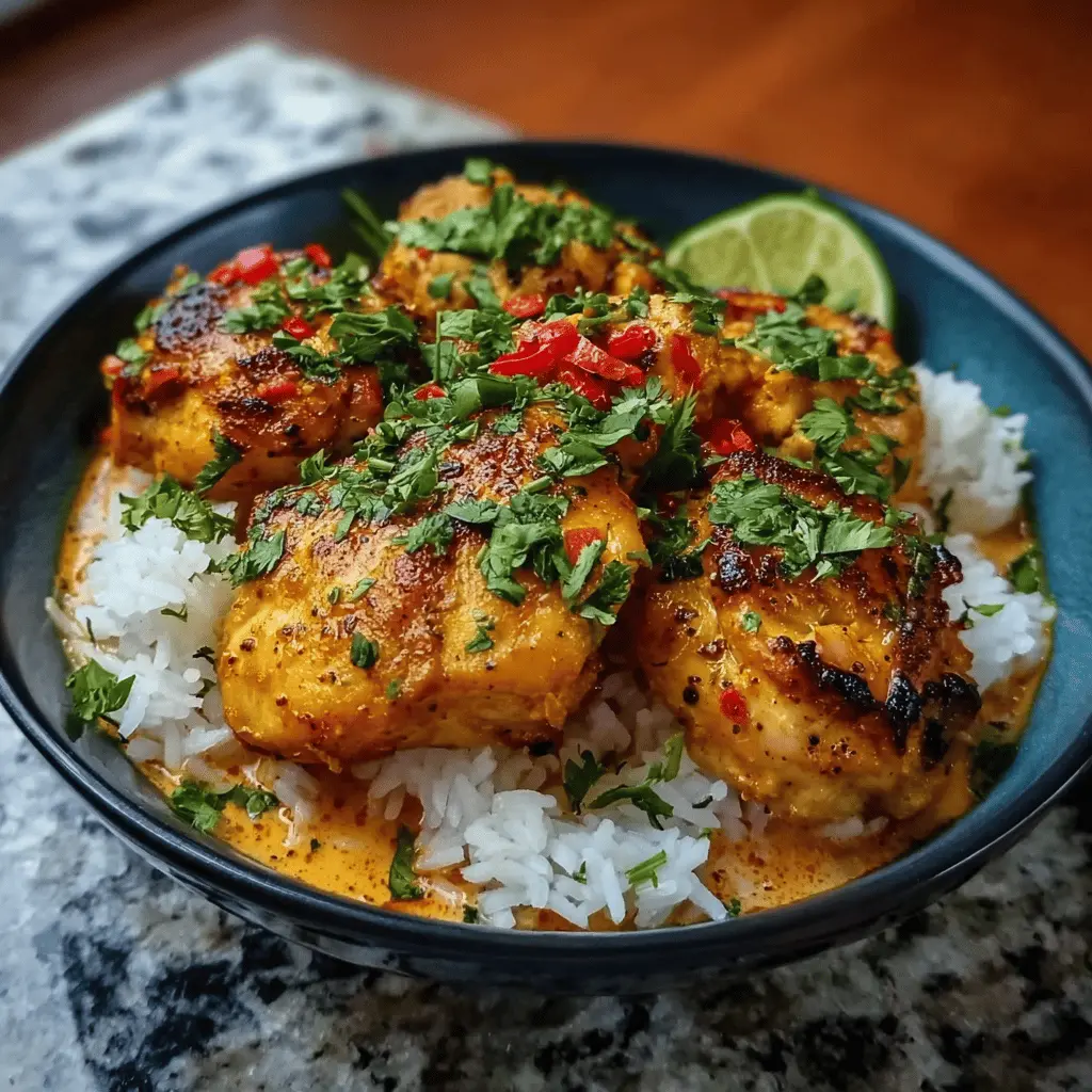 Spicy Brazilian Coconut Chicken Recipe