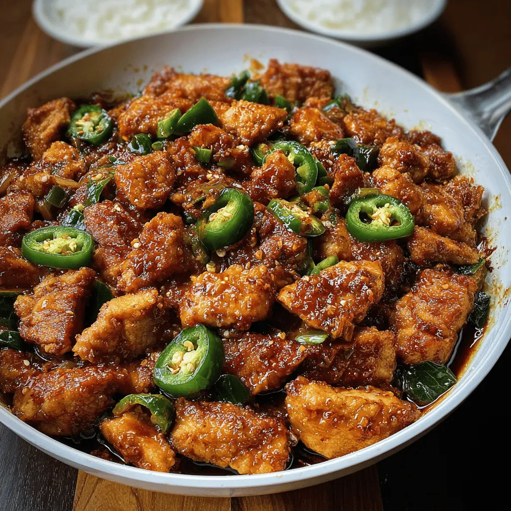 Easy Spicy Jalapeño Chicken Recipe