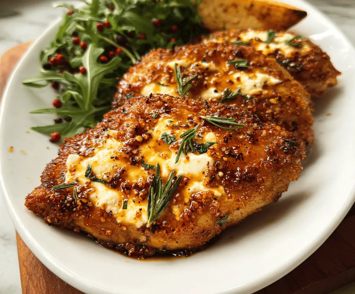 Easy Hot Honey Feta Chicken Recipe