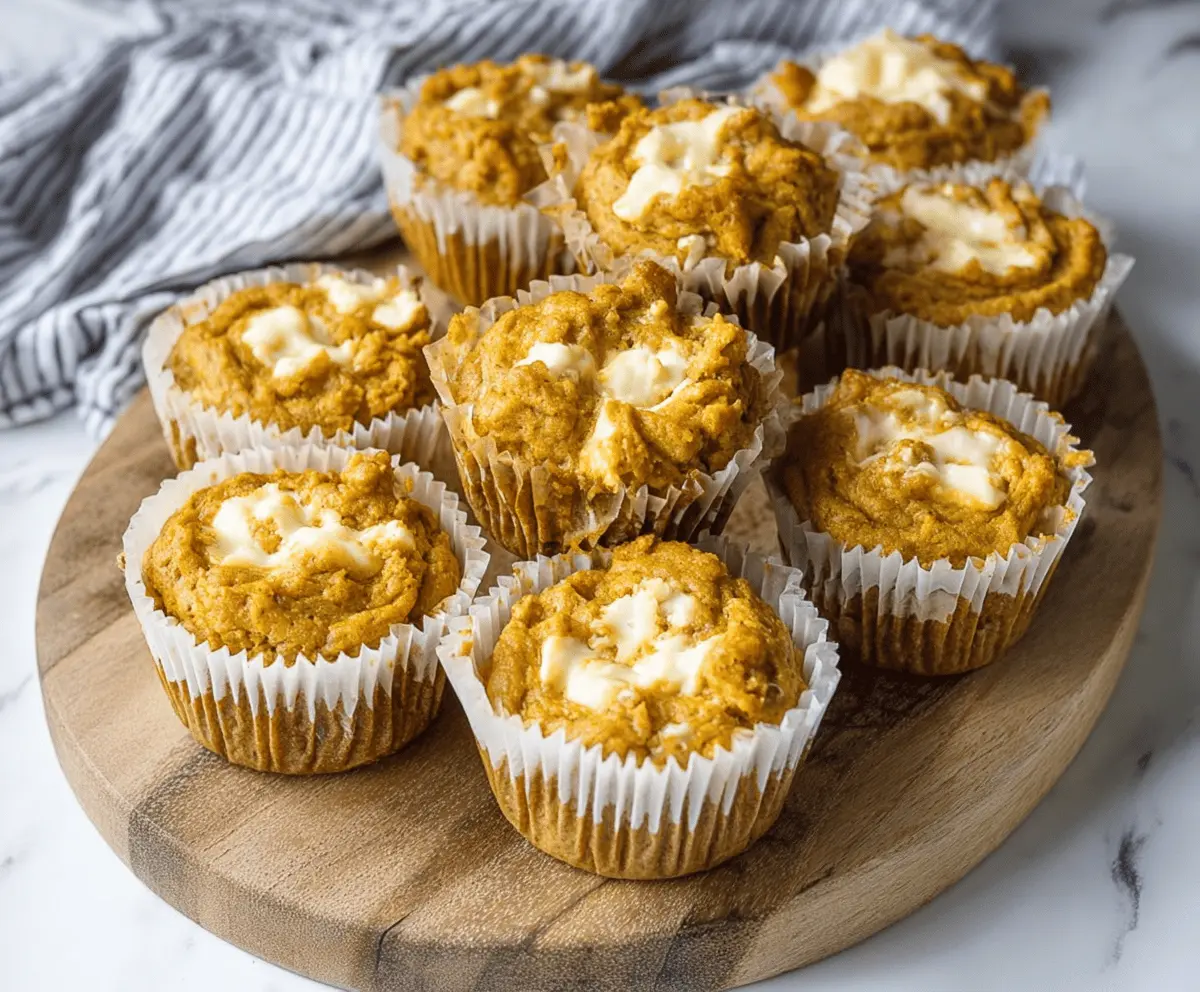 Delicious keto pumpkin cheesecake muffins with a creamy pumpkin filling topped with a crunchy crust, perfect for low-carb fall desserts.